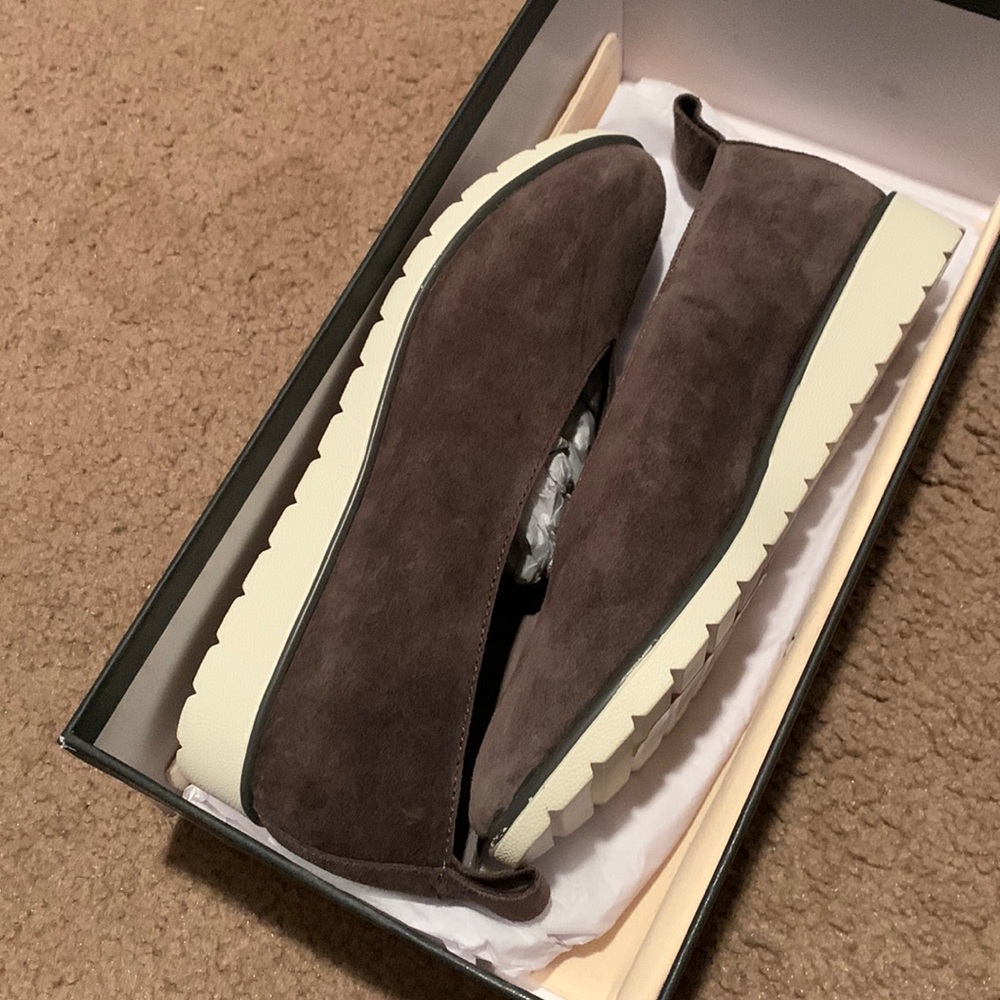 EILEEN FISHER SUEDE HUMOR SHOES
